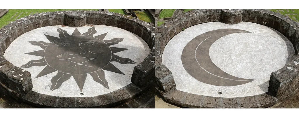 Palchi del Sole e della Luna nella Città Ideale della Scarzuola