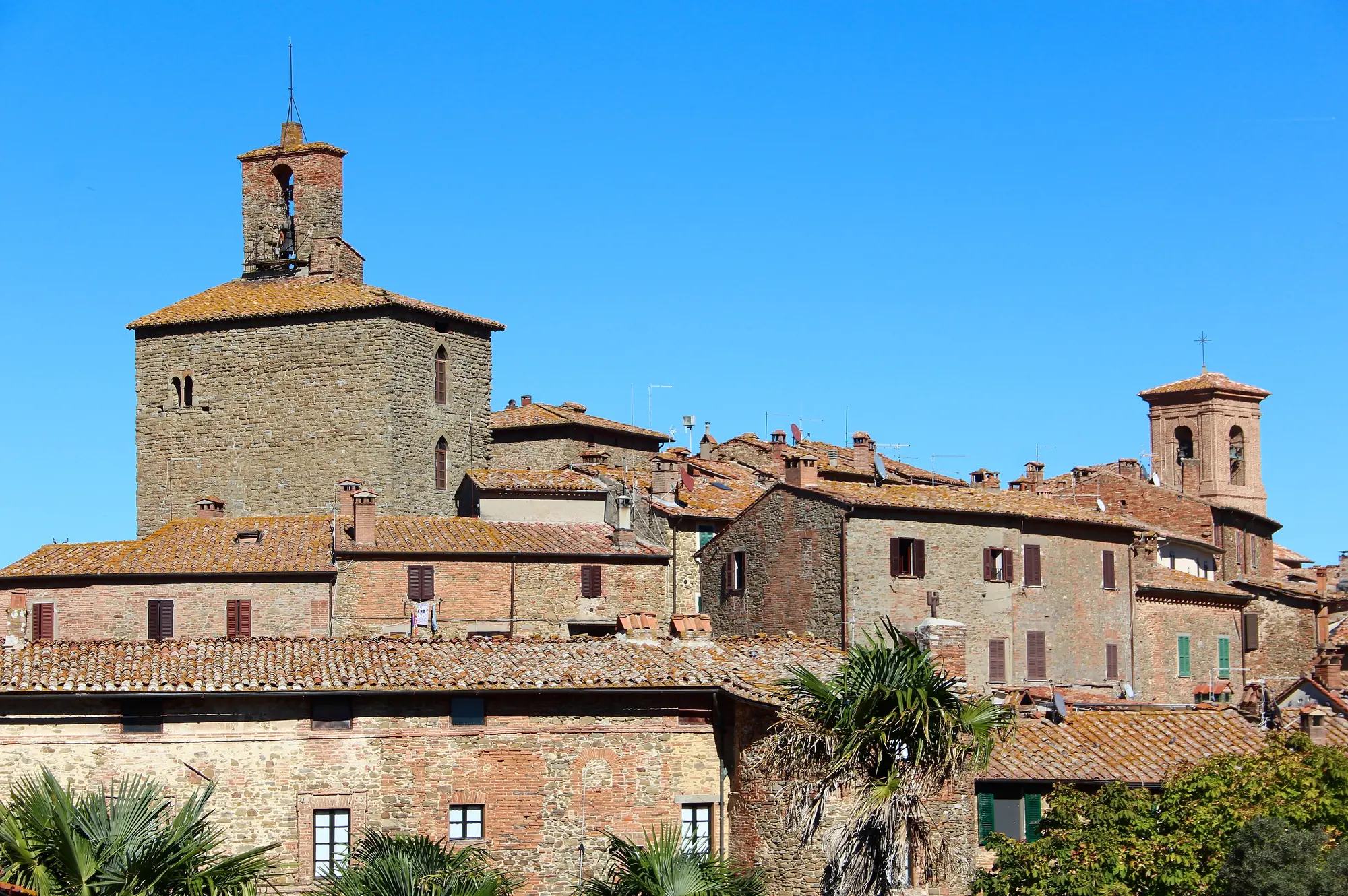 Panicale and the rolling hills of western Umbria