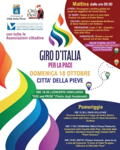 Locandina Giro Pace Città della Pieve 2026