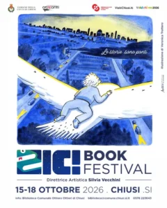 Locandina ZIC! Book Festival, Chiusi, 15–18 ottobre 2026